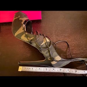 ONCE WORN Camo Print Stiletto